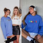 The Mayfair Group Empathy Always Royal Blue Crewneck XL Streetwear Sporty Photo 1