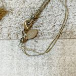 White House | Black Market  Black, Purple, & Silver Link Beaded Double Necklace 53” Photo 4