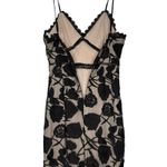 Lulus  Alluring Dream S Black Lace Empire‎ Waist Midi Dress Whimsigoth Y2K Photo 6