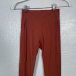 Alphalete Women S Burnt Orange Kinetic Pulse Leggings Stretch Athleisure Workout Photo 2