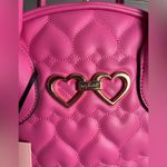 Juicy Couture Straight From The Heart Quilted Bowler Crossbody Bag Pink NWT Photo 5