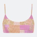 Elysiian  sonoma Scoop Neck Bikini Top Pink Paisley
And madaket bikini bottom NWT Photo 1