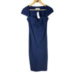 Chiara Boni La Petite Robe Blue Battiata Stretch Dress Size IT 42 US 6 Photo 2