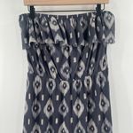 Sweet Pea Dress Size Large Maxi Long Y2000s 2K Strapless Gray Lightweight Ruffle Photo 5