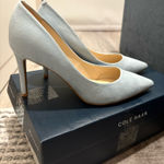 Nine West  Light Blue Pointed Heels  Photo 0