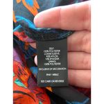 Torrid Floral Chiffon Long Duster Green Size 1X Bohemian Coastal Festival Hippie Photo 3