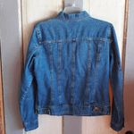 Erin London  Denim Jacket Beadwork Embroidered Photo 6