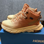 Hoka One One Trail Code GTX Hiking Shoes Sun Baked Shortbread Womens Size 8.5B Photo 0