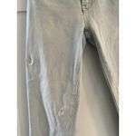 Lucky Brand  Womens Ava Mid Rise Crop Mini Boot Jeans Size 0/25 Embroidered Daisy Photo 2