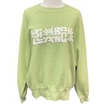 Billabong  The Waves Crew Oversized Sweatshirt Size Small Pistachio Size Small Photo 2