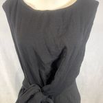 Tahari  ASL black tie side cropped jumpsuit with pockets size 12 Photo 3
