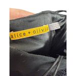 Alice + Olivia  Black Rhinestone and Tulle Mini Dress NWT Sz. XS Photo 4