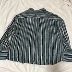 Free People Mad about you blouse button down stripes size M NWT Photo 6