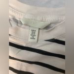 H&M Bella Black and White Striped tee Photo 2