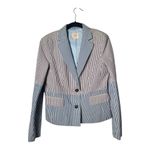 Brooks Brothers  SZ 6 pink and blue striped blazer Photo 1