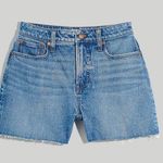 Madewell NWOT The Curvy Perfect Vintage Jean Short Sz 26 broken zipper Photo 4