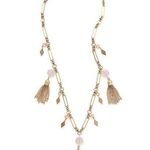 ALEX AND ANI Bohemian Rafaelian Rose Goldtone Necklace Photo 0