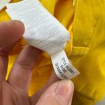 J.Crew Pants Womens Size 2 Yellow Peyton Stretch Linen Wide Leg L2881 Photo 5