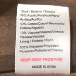 Glamorous Multi Geo-Tribal Stripe Trophy Embelished Open Front Cropped Jacket Photo 11