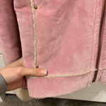 Xhilaration Y2K Pink Genuine Leather Sherpa Jacket Photo 6