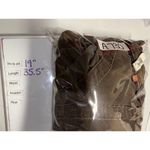 Pilcro  Anthropologie Corduroy Tiered Laney Mini Dress Sz S Gray Boho Pockets‎ Photo 5