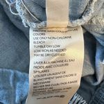 Free People  Sophie Medium Wash Denim Cropped Wrap Top Long Sleeves sz Small NWT Photo 10