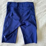 Lululemon royal blue long athletic shorts with pockets Photo 2