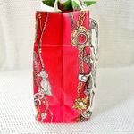 Brighton Large Canvas All That Glitters Holiday Love Tote Bag Ornate Jewels Photo 12