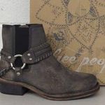 Free People New w/ box Stony desert boot washed black SZ 36 5.5-6 Western Photo 0