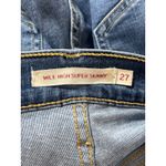 Levi's Mile High Super Skinny Women Blue Medium Wash Skinny Denim Jeans Size 27 Photo 3