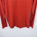 Mountain Hardwear Long Sleeve Crew Shirt Womens Medium Rust Polyester Photo 2