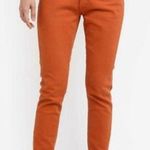 Paige Troy boy coral straight leg jeans Photo 0