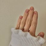 Silver Minimal Striated Band Ring “Celestine” Classic Casual Elegant Clean Simple Jewelry Photo 12