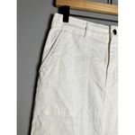 Gerard Darel  WHITE STRAIGHT CUT MIDI SKIRT WITH POCKETS EUC SIZE‎ IT 36 (US 6) Photo 1