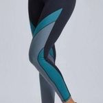 Noli  Black Gray Blue Leggings Size XS Running Yoga Gym Workout Photo 0
