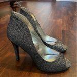 Caparros Black Glitter Heels Photo 3
