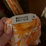 Beginning Boutique  Maxi Dress Satin Photo 2