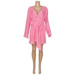 Lovers + Friends  Bernice Pleated Mini Dress, Candy Pink, Large Photo 5