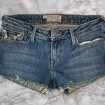 American Rag Blue Embroidered Wing Design Custom Cutoff Jean Shorts 5 Photo 3