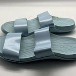 Steve Madden Cool Planet by Womens Libraa Pastel Blue Slip On Sandals Sz 8 Photo 3