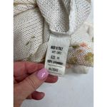 Anna Melani lightweight Dolman sleeve floral sweater made in Italy size M White Size M Photo 3