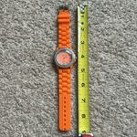 Geneva Platinum women’s vintage orange/silver crystal‎ adjustable bracelet watch Orange Photo 3