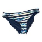 Sky Blue and White Striped Bikini Set Size M Photo 1