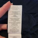 Michael Kors MICHAEL  Navy Linen Tie-Front T-Shirt Photo 14