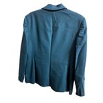 Pendleton Vtg  Classic Skirt Suit Sz 12 Women Virgin Wool Turquoise Blue Business Photo 6