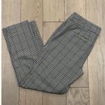 Talbots  Brown Black Classic Plaid Cotton Stretch Pocket Chatham Ankle Pants Sz 6 Photo 1