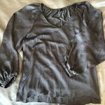 Buckle Black Dark Grey Long Sleeve Shirt Photo 0