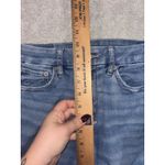 American Eagle curvy super high rise flare distressed size 2 Photo 7