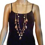Avenue Long Layered Charm Necklace Photo 0