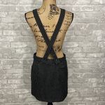 Sweet Pot Striped Overall Skirt Jumper Black Size 12 Photo 6